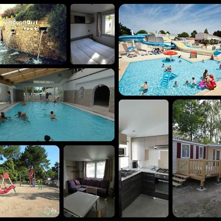 MOBIL-HOME 4 6 Personnes 2 CHAMBRES Camping Le Bois Dormant Saint-Jean-de-Monts Extérieur photo
